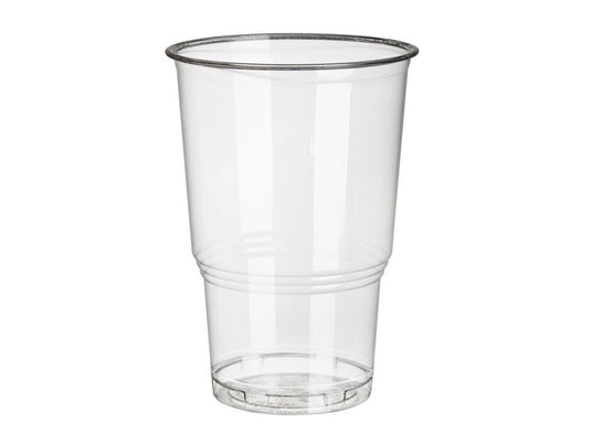 Papstar 25 drinkbekers pla pure 250ml glashelder