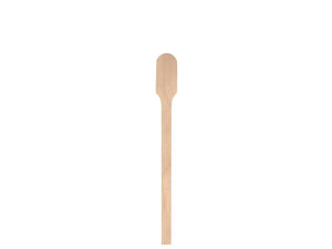 Papstar 100 roerstaafjes hout pure 13cm