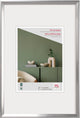 Walther desire - kunststof lijst - fotoformaat 40x50 cm - kunstglas - zilver