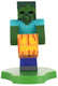 Cableguys minecraft - zombie - figurine standaard voor telefoon | oplaadcase (cable guys mini)