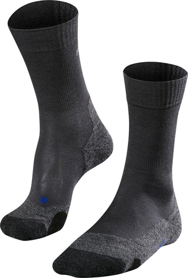 Falke tk2 cool anti-blaar dik lyocell functioneel materiaal wandelsokken heren grijs - maat 46-48