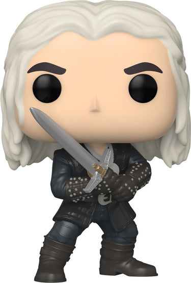 Funko the witcher - pop! tv geralt 9 cm verzamelfiguur - multicolours