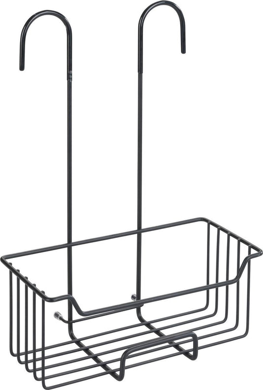 Wenko 1065528 - douchecaddy milo rvs zwart | 1 stuks
