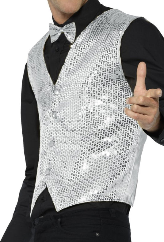 Smiffys sequin waistcoat