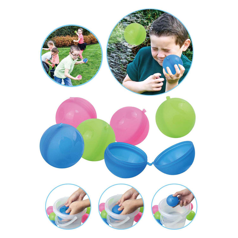 Load image into Gallery viewer, Playfun hervulbare waterballen, 6st.
