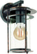 Eglo valdeo wandlamp buiten - e27 - 27,5 cm - koper antiek