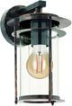 Eglo valdeo wandlamp buiten - e27 - 27,5 cm - koper antiek
