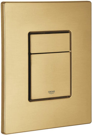Grohe skate cosmopolitan bedieningsplaat - dual - kunststof - cool sunrise brushed (mat goud)