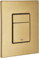 Grohe skate cosmopolitan bedieningsplaat - dual - kunststof - cool sunrise brushed (mat goud)