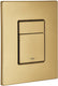 Grohe skate cosmopolitan bedieningsplaat - dual - kunststof - cool sunrise brushed (mat goud)