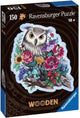 Ravensburger houten legpuzzel 150 stuk(s) uil