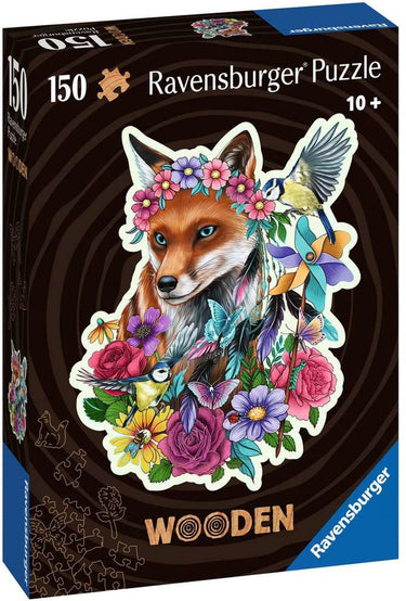 Ravensburger houten legpuzzel 150 stuk(s) vos