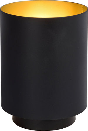 Lucide suzy - tafellamp - ø 12 cm - 1xe14 - zwart