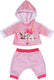 Baby born joggingpak roze (43 cm)