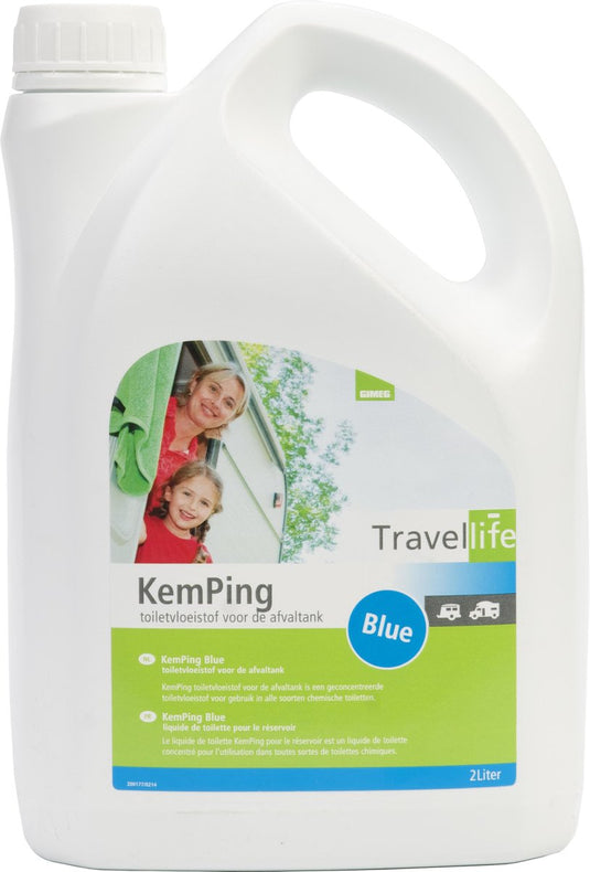 Travellife kemping toiletvloeistof blue - 2l