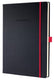 Sigel notitieboek - conceptum red edition - a5 - zwart - hardcover - 194 pagina's - 80 grams - ruit - si-co662
