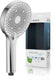 Schütte samoa rain handdouche - douchekop rond - chroom wit