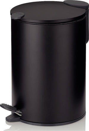 Kela pedaal afvalemmer, 3 l, zwart - | mats