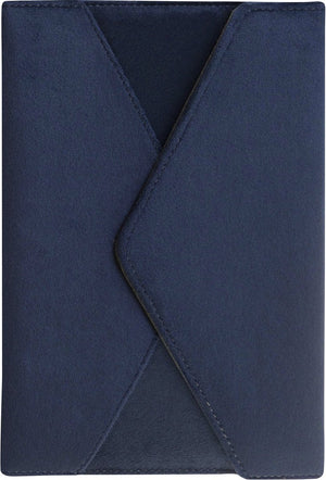 Eccolo notitieboek envelop - navy - lijn - ca.15x20cm - ec-d455b
