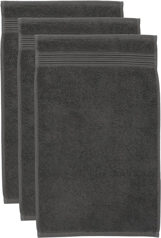 Beddinghouse sheer set van 3 washandjes - wit
