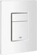 Grohe skate cosmopolitan bedieningspaneel toilet - dual flush - kunststof - alpine wit