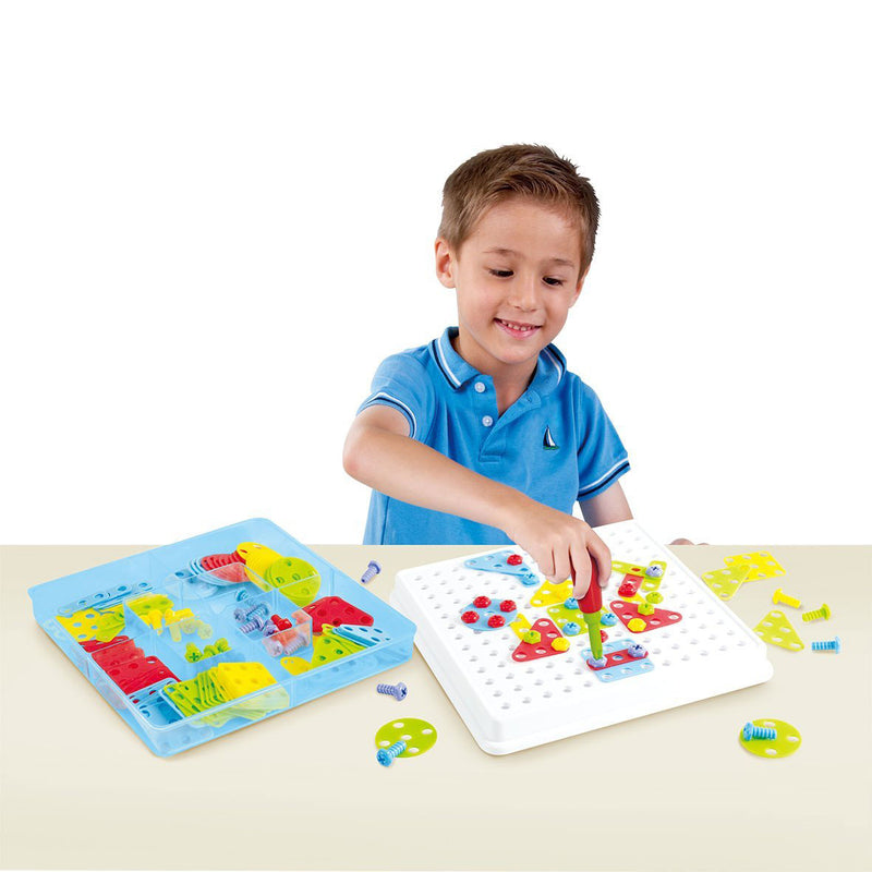Afbeelding laden in galerijviewer, Playgo constructieset mozaïek - 180dlg.
