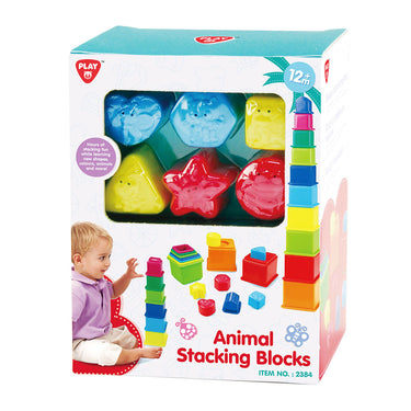Playgo sorteer en leer stapelblokken