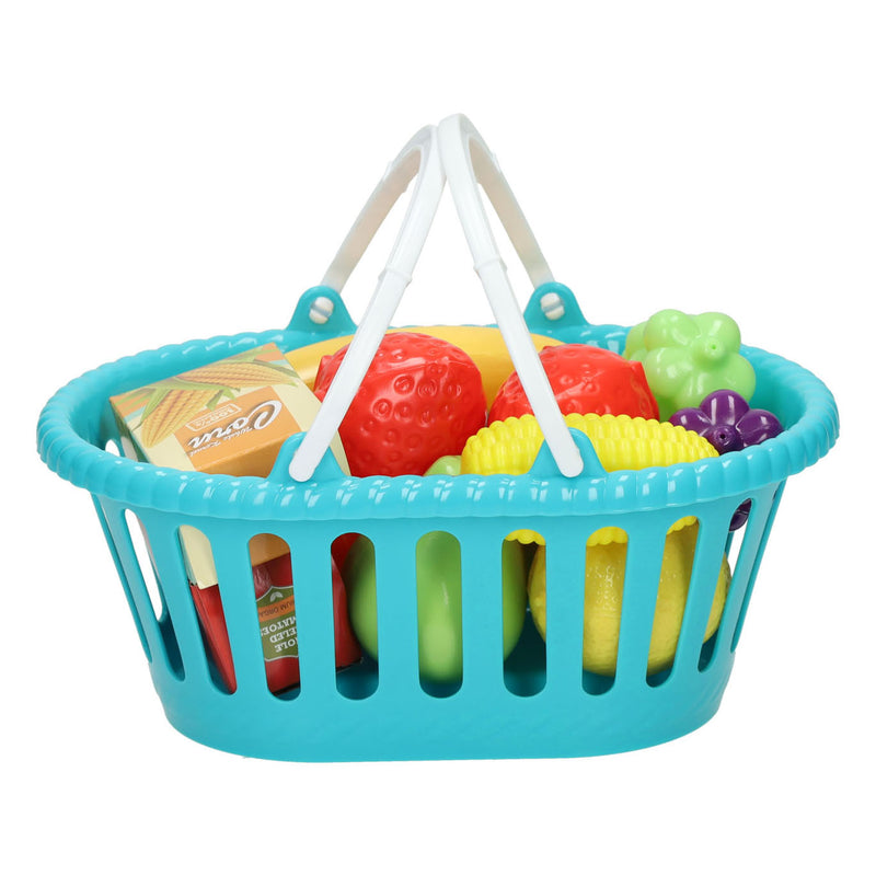 Load image into Gallery viewer, Playgo mandje met fruit - 13dlg.
