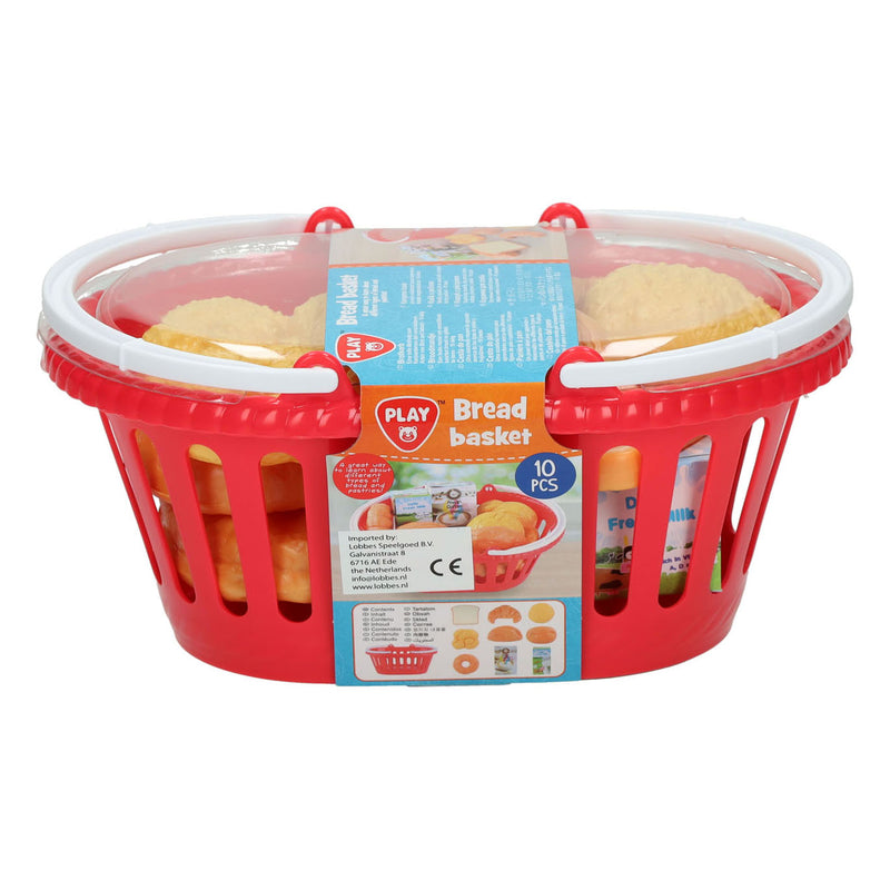 Afbeelding laden in galerijviewer, Playgo mandje met brood - 10dlg.

