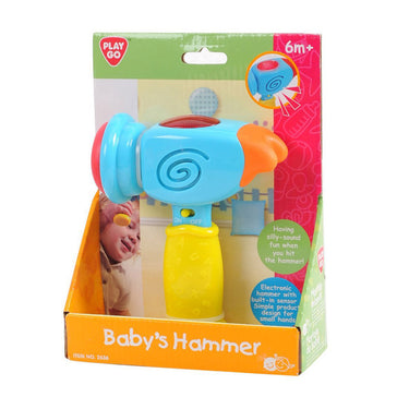 Playgo baby speelgoed hamer met licht en geluid - motoriek.