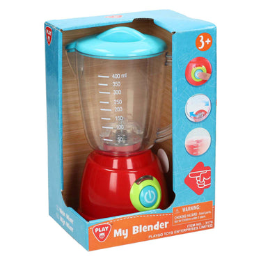 Playgo speelgoed blender met licht en fruit accessoires - keuken speelgoed.
