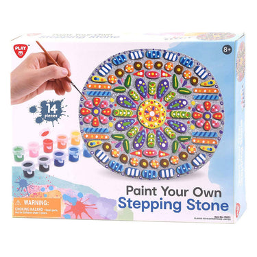 Playgo verf je eigen cementen stepping stone - 14dlg.