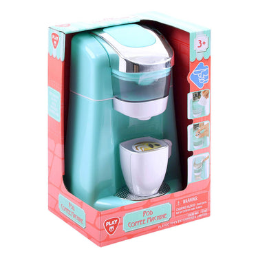 Playgo koffiemachine blauw met cups - 4dlg.