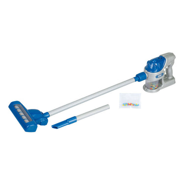 Playgo draadloze stofzuiger grijs blauw - 6dlg.