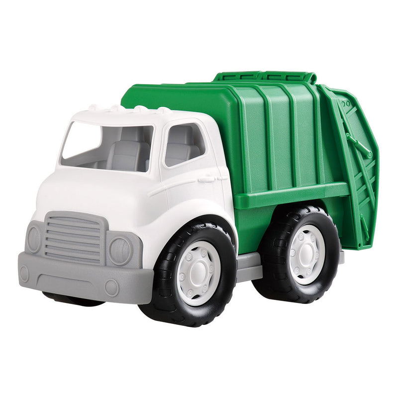 Load image into Gallery viewer, Playgo biobased vuilniswagen groen - 28cm
