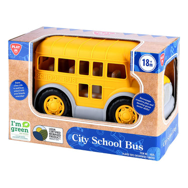 Playgo biobased schoolbus - 28cm