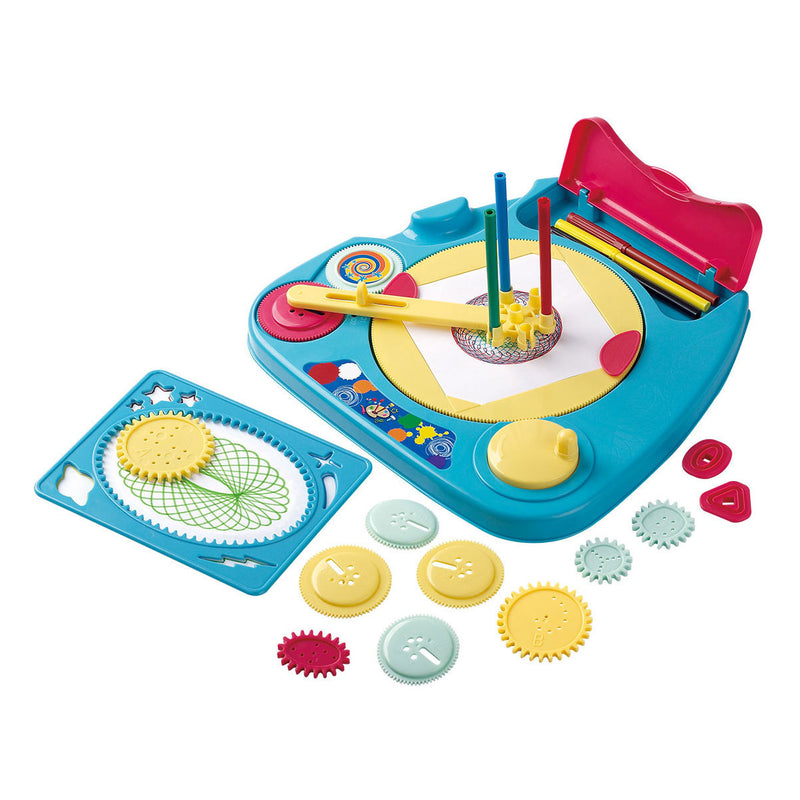 ギャラリービューアに画像をロードする, Playgo mandala spirograaf tekenset - creatieve sjablonen 27-delig.

