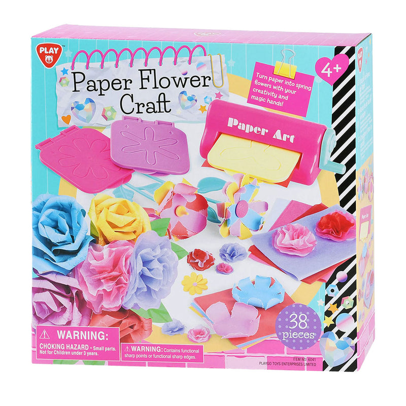 Chargez l'image dans la visionneuse de la galerie, Playgo papieren bloemen maken knutselset - 38dlg.
