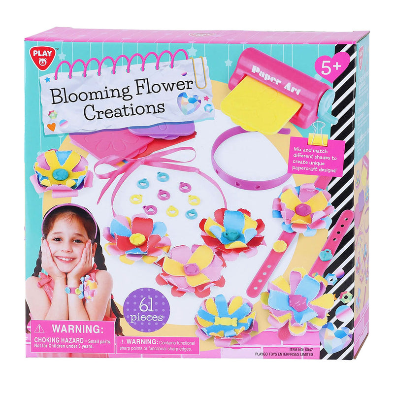 ギャラリービューアに画像をロードする, Playgo maak je eigen bloemen creaties knutselset - 61dlg.
