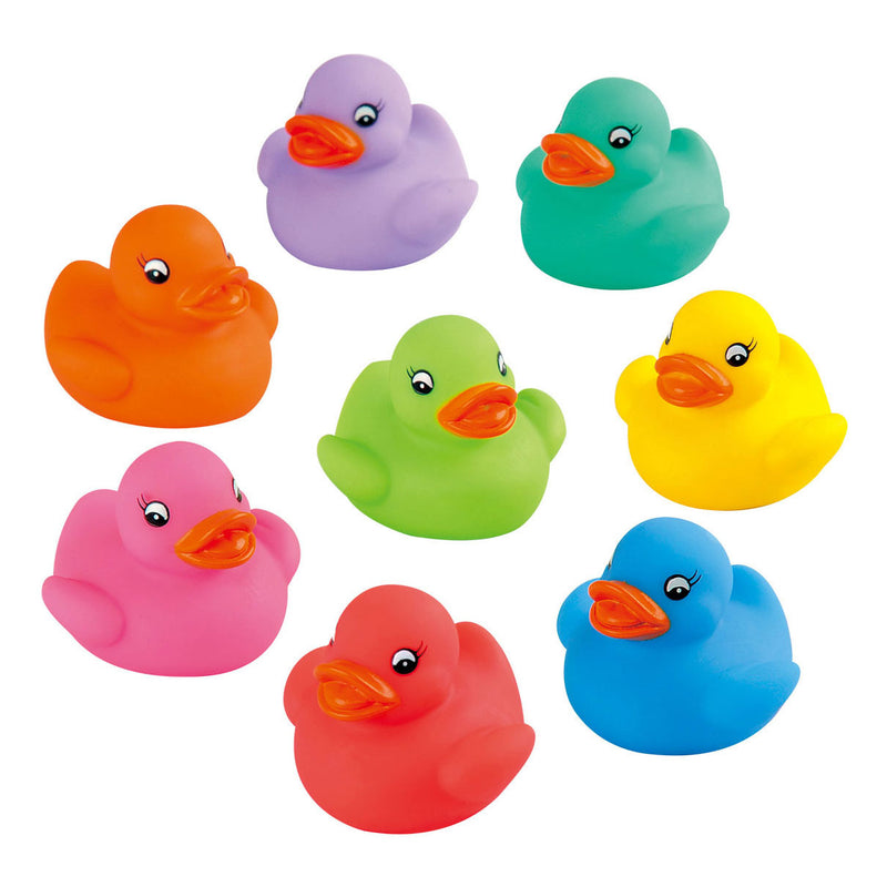 Load image into Gallery viewer, Playgo regenboog badeendjes - 8st.
