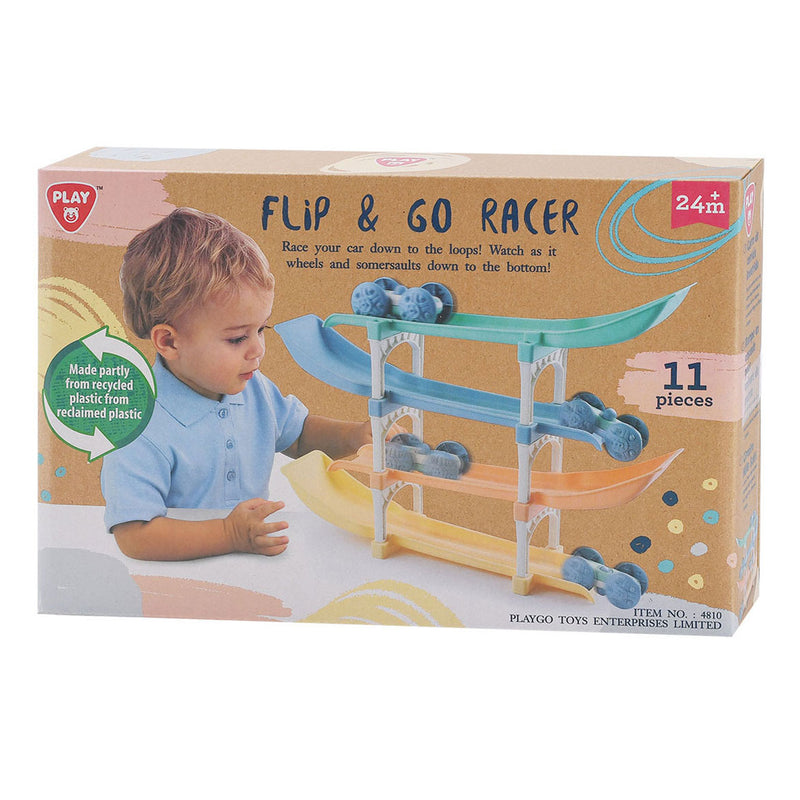 Afbeelding laden in galerijviewer, Playgo flip en gaan autoracebaan - 11dlg.
