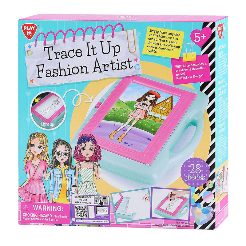 Load image into Gallery viewer, Playgo tekenprojector overtrekken fashion artiest set - 28dlg.
