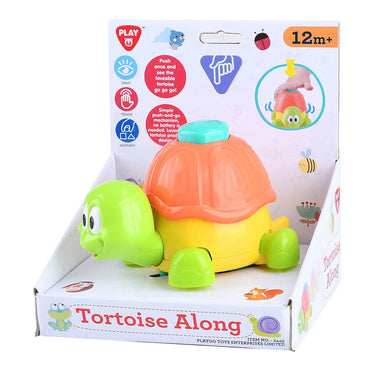 Playgo play schildpad speelgoed - lopende schildpad voor peuters - kleurrijk en educatief.