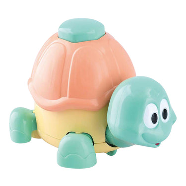 Playgo lopende schildpad met drukknop