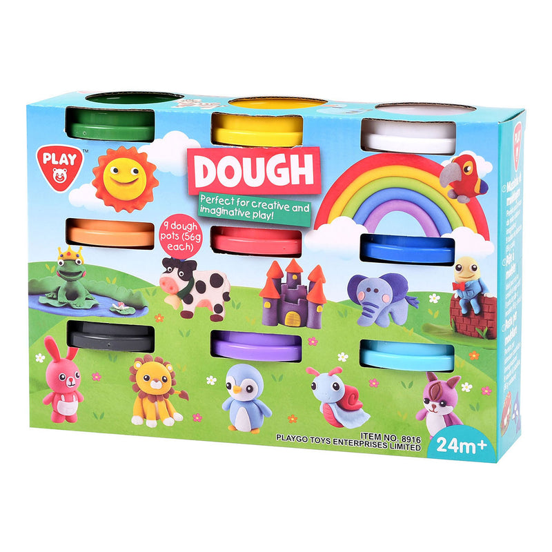 Load image into Gallery viewer, Playgo kleiset 9 kleuren - 9x56gram
