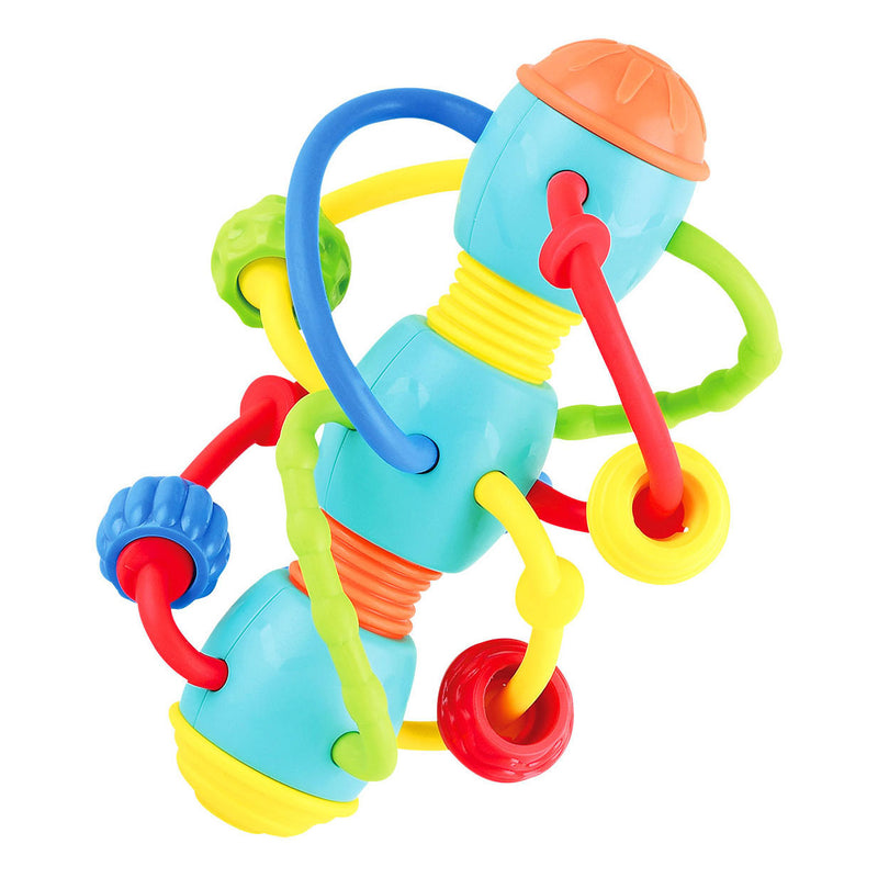 Load image into Gallery viewer, Playgo babyspeeltje met ringen en kralen
