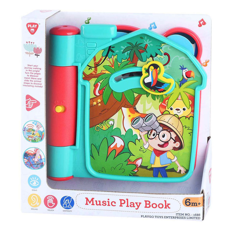 Load image into Gallery viewer, Playgo geluidenboek jungle
