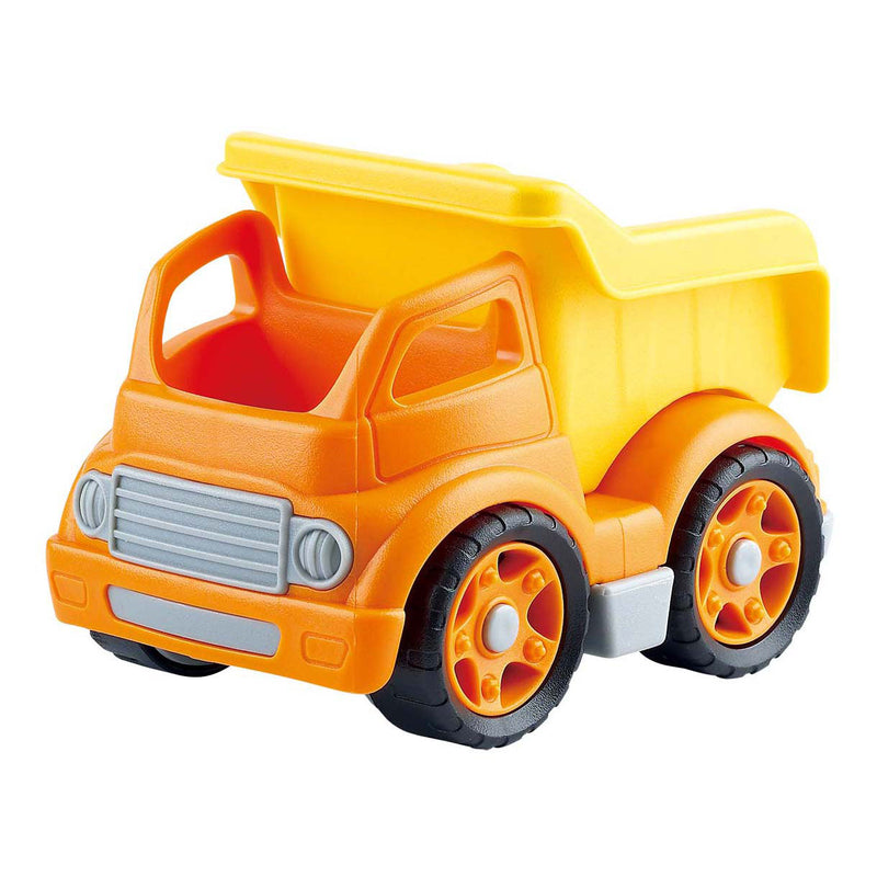 Load image into Gallery viewer, Playgo bio based kiepvrachtwagen oranje - 15cm
