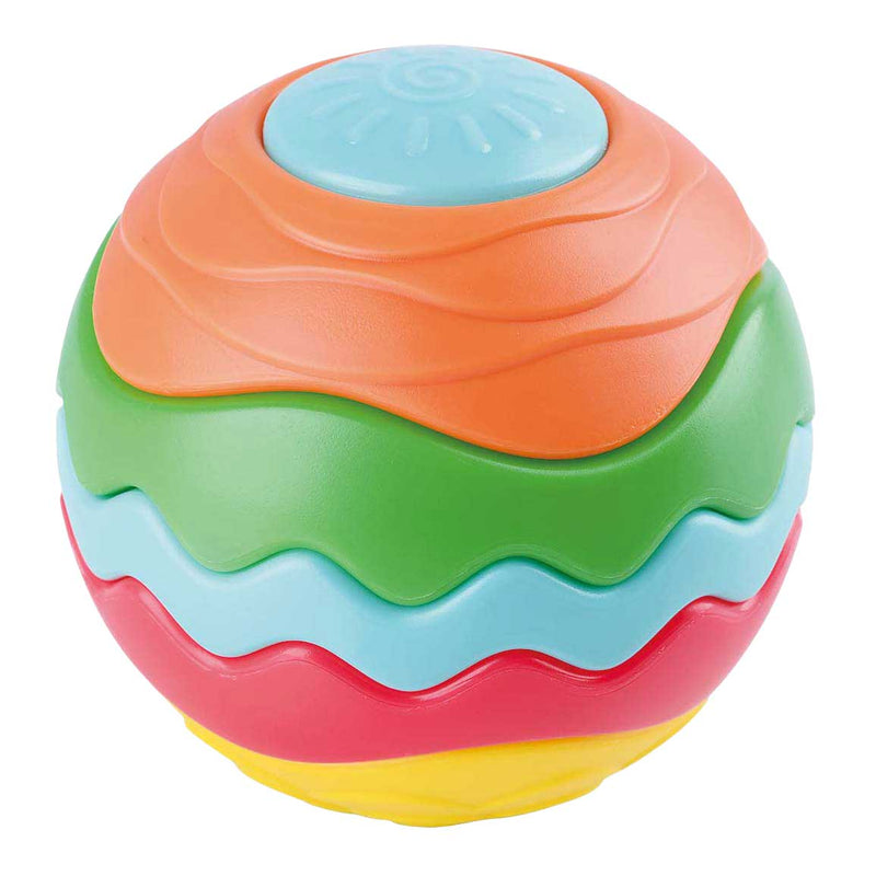 Load image into Gallery viewer, Playgo regenboog puzzelbal - 6dlg.
