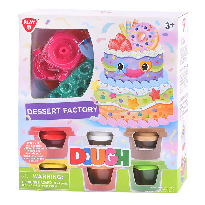 Load image into Gallery viewer, Playgo toetjes kleiset - 6 kleipotjes
